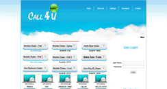 Desktop Screenshot of call4u.us